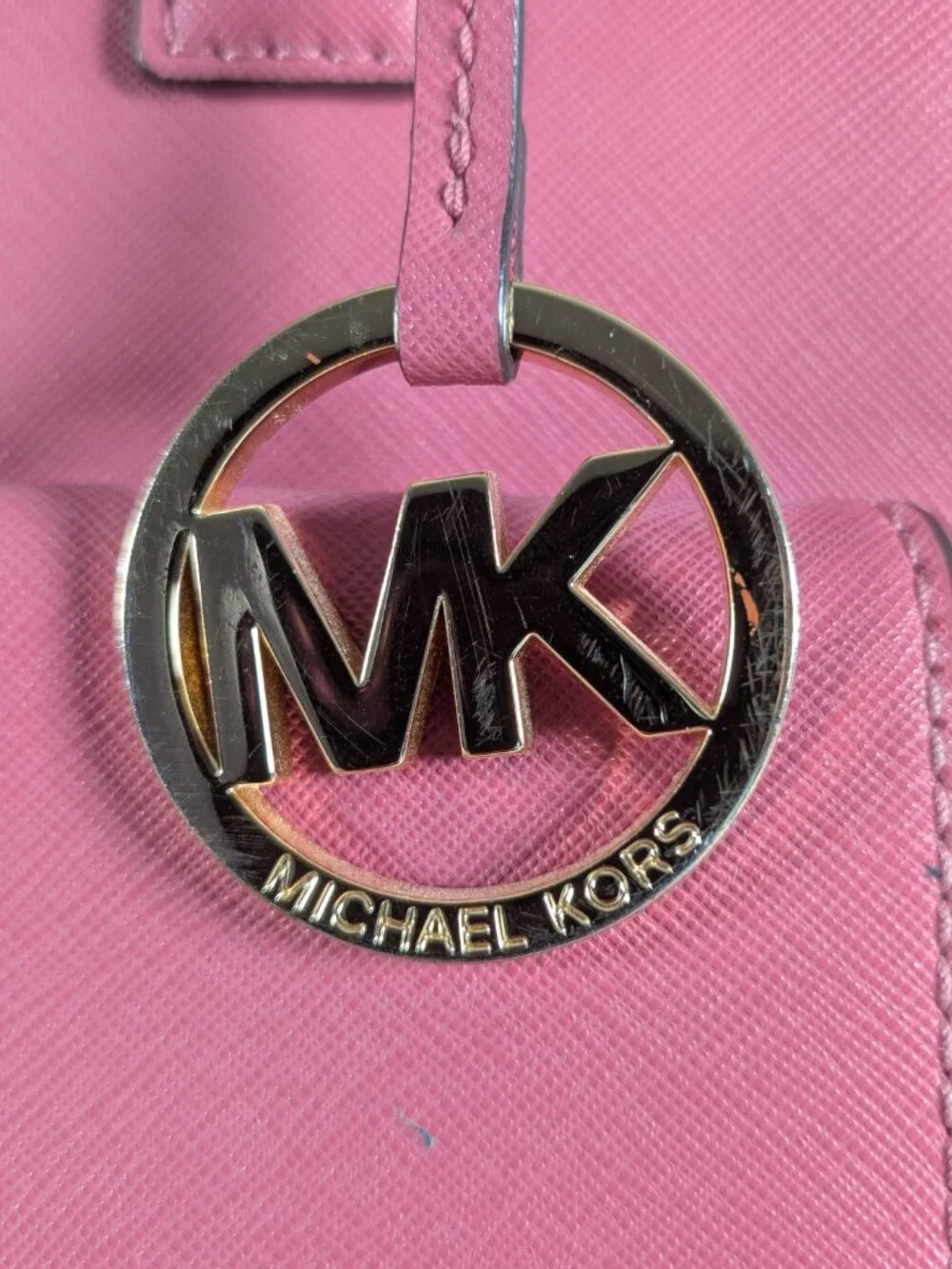 Michael Kors Pink Georgia Satchel